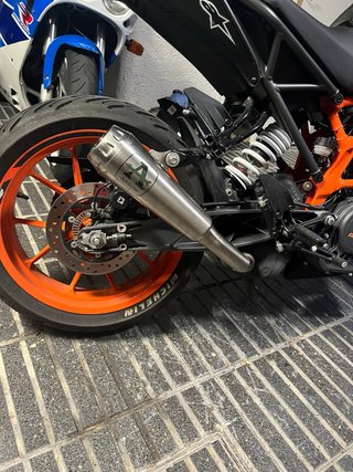KTM Duke 125 2023 Negra/Naranja