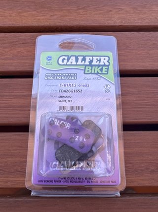 2 Juegos Pastillas Galfer Ebike Shimano 4 Pistones