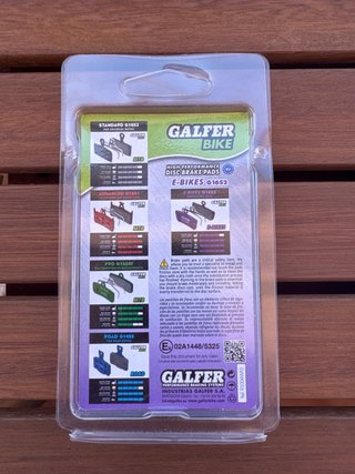 2 Juegos Pastillas Galfer Ebike Shimano 4 Pistones