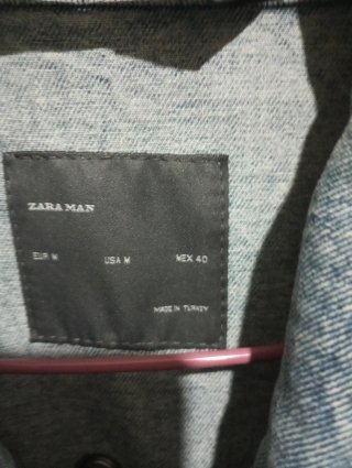 Chaleco vaquero Zara