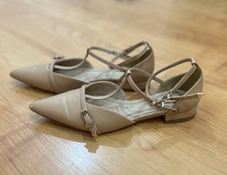 Sandalias Corina Talla 37 Beige