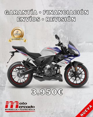 Aprilia Tuono 125 Rigel Blue
