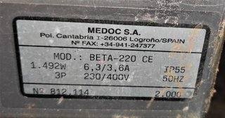 Sierra de sobremesa MEDOC BETA-220 CE