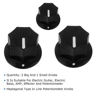 3 PERILLAS GUITARRA BAJO JAZZ BASS NUEVAS