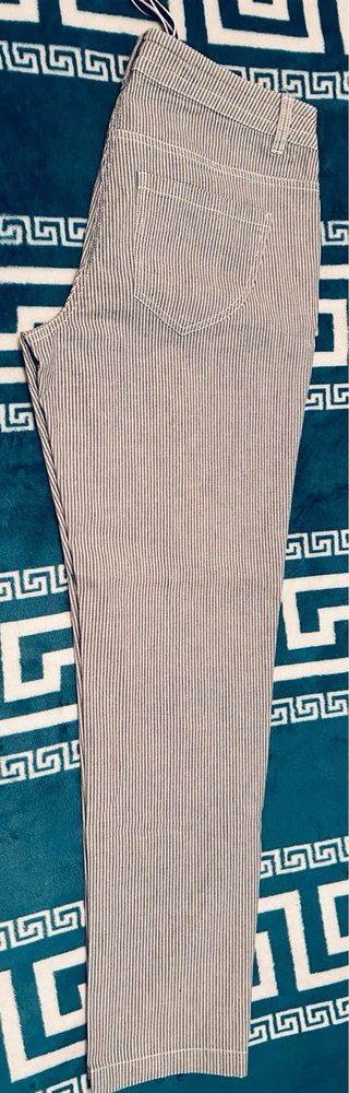 Pantalón rayas azul