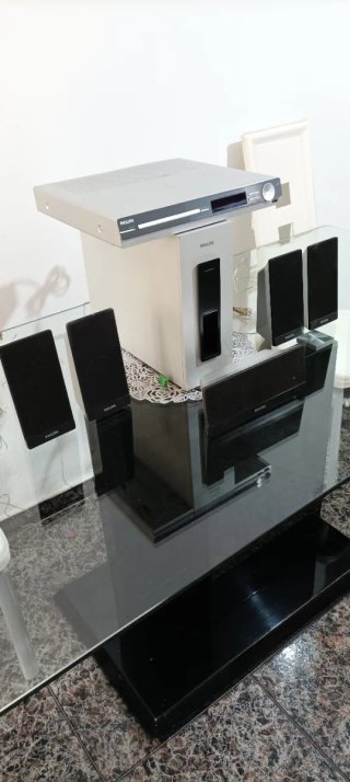 Home Cinema Philips Negro/Plata