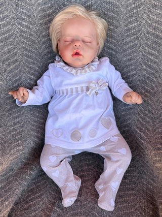 Muñeca Reborn Bebé Durmiendo