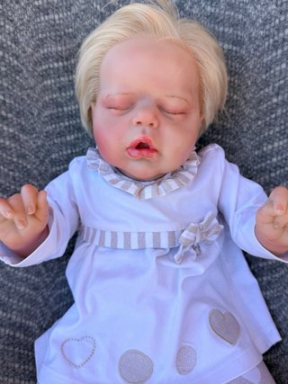 Muñeca Reborn Bebé Durmiendo