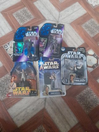 Lote 5 Figuras Star Wars Modernas