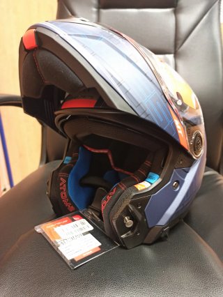 Casco MT Atom 2 SV Azul