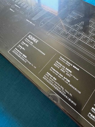 IQUNIX EV63 Dark Knight Magnetic X Ultra Teclado