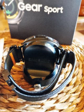 Reloj Samsung Gear Sport Negro/Plateado