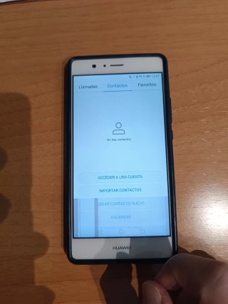 Móvil Huawei P9 Lite con funda