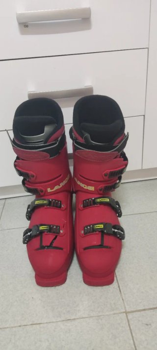 Botas de esquí Lange hombre rojas talla 44,5/11,5