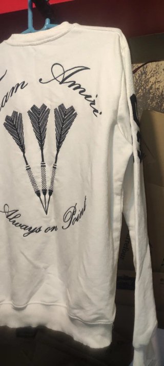 Sudadera Amiri Mujer Blanca