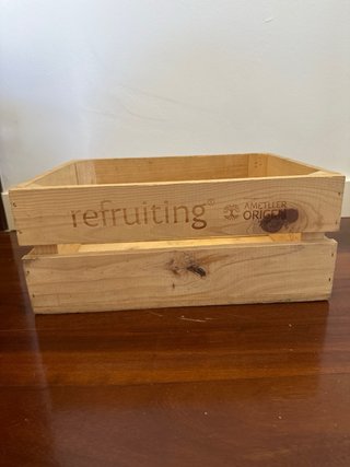 Lote 6 cajas madera Refruiting / Ametller Origen