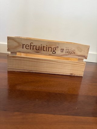 Lote 6 cajas madera Refruiting / Ametller Origen