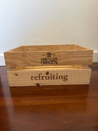 Lote 6 cajas madera Refruiting / Ametller Origen