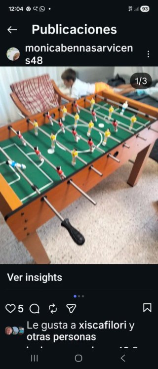 Futbolín nuevo