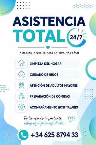 Servicio integral - limpieza y cuidados 24/7