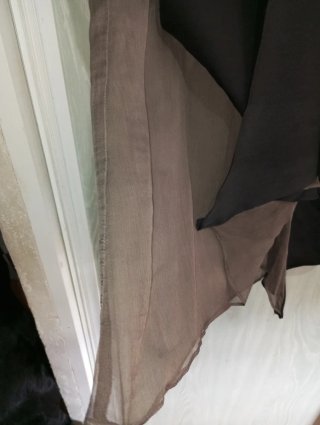 Blusa Zara Negra Volantes
