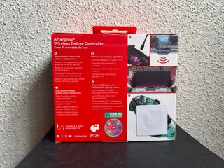 Control Nintendo Switch Transparente RGB