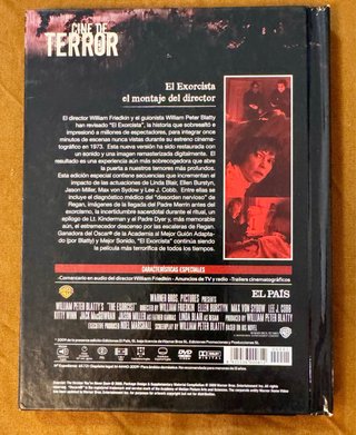 DVD + Libro El Exorcista (Montaje Director)