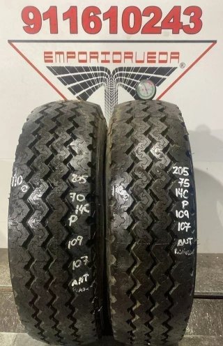 -4UD 205 70 14C P MICHELIN RUEDA YA MONTADA BARATA