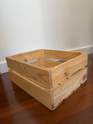 Caja de madera Refruiting