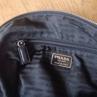 Borsa Prada Nylon Azzurra Trapuntata