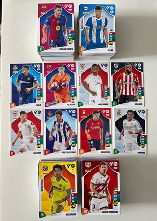 Lote cromos Adrenalyn XL La Liga 2024/25