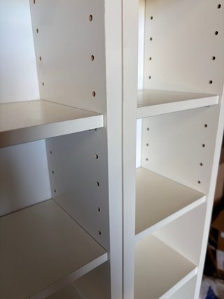2 Estanterías Blancas ikea