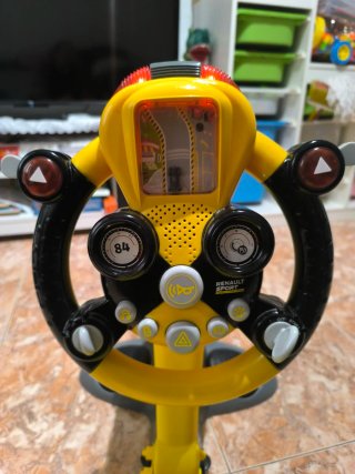 Coche simulador infantil Renault Sport.
