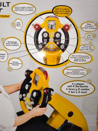 Coche simulador infantil Renault Sport.