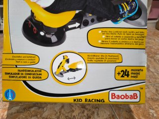 Coche simulador infantil Renault Sport.