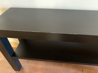 IKEA Lack Mueble TV / Zapatero / Banco / Negro