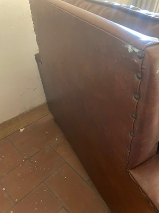 Sillón vintage de piel