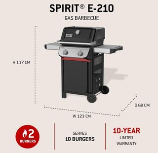 Barbacoa Weber Spirit E-210 Nueva,  ENVIO INCLUIDO