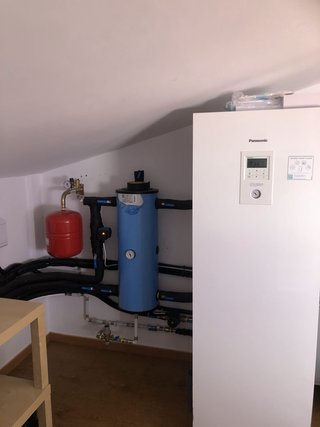 Instalación de Aerotermia