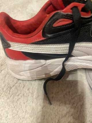 Zapatillas Puma Ferrari Negras Rojas