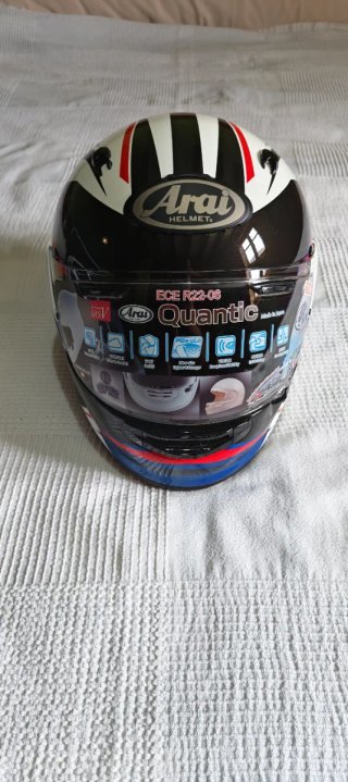 Casco Moto Arai Quantic Talla S Negro