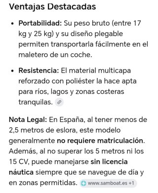 Barca hinchable tipo Zodiac