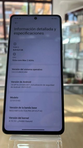 Xiaomi Redmi 12 Pro 5G 256GB Negro