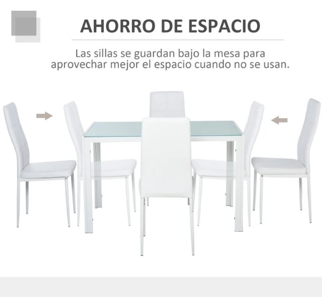 Mesa y 4 Sillas Comedor