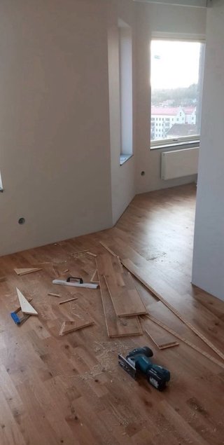 Instalación de tarima  con garantía