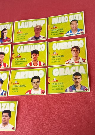 Lote 13 Cromos Magic Card Cracks Liga 94-95