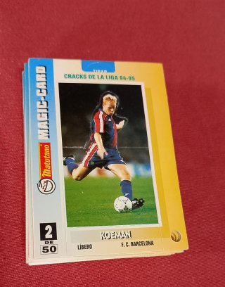 Lote 13 Cromos Magic Card Cracks Liga 94-95