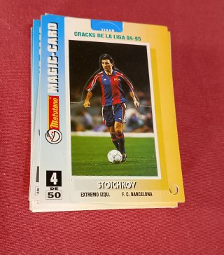 Lote 13 Cromos Magic Card Cracks Liga 94-95