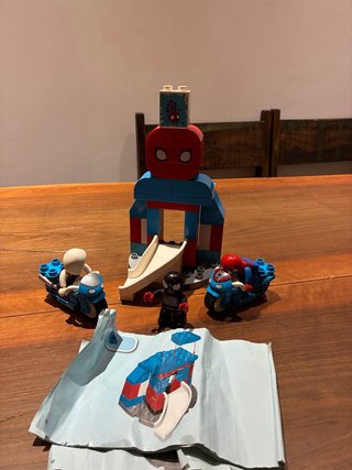 Estación Duplo Spiderman con Guía