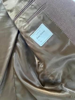 Americana Puro Ego burdeos talla 48 - Como nueva